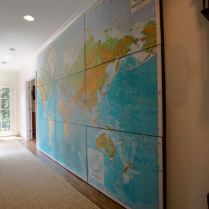 West Paces - Hallway Map